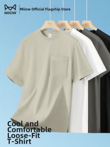 MiiOW | 100 Pure Cotton Breathable Loose Short Sleeve T-Shirt