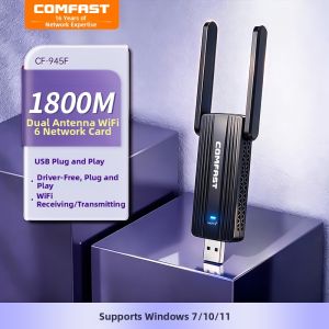 Comfast | Exterior Dual Band WiFi Adapter USB 1000Mbps Amplifier For E-Sports Linux