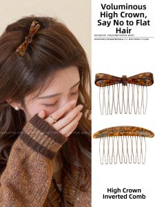 PINK EMPRESS | Volumizing Top Hair Styling Comb Side Bangs Hairpin