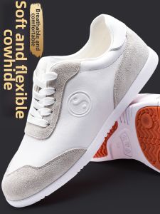 WUYINXIANG | Giày Tai Chi Chuyên Nghiệp Cao Cấp cho Nam Da & Đế Bò