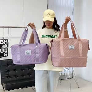 กระเป๋าผ้า เสริมเดินทาง (ZMN) กระเป๋าเดินทางแบบถือ ใส่ของได้เยอะ ขยายช่องได้ กระเป๋าถือ