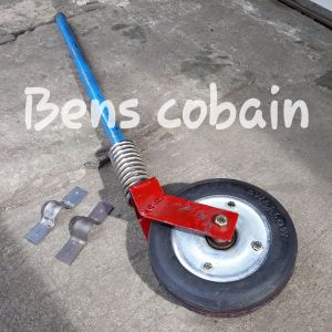 Roda Gerobak Dorong Ban Mati 300kg 1set Roda Belakang Gerobak