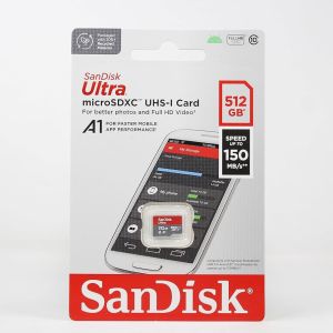 SanDisk Ultra microSD Up To 150MB/S UHS-I C10 U1 A1 Mirco SD Memory Card for Smartphone & Tablets ( 512GB / 1TB )