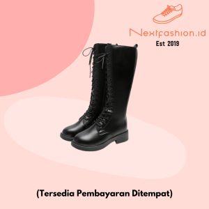 Sepatu Boots Wanita Panjang Hak Sedang Fashion 270 Nextfashion Sepatu Kulit Hitam Over-The-Knee Cathy'S Concepts Sepatu Fashion Sepatu Wanita Ukuran Eu 36-40 Sepatu Round Toe Untuk Wanita - Lazada