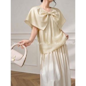 PlumJan | Áo Sơ Mi Trẻ Trung cho Phụ Nữ với Nút Thắt Tinh Tế
