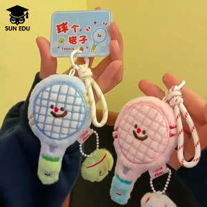 Shinsday Bag Charm Tennis Padel Keychain Lucu | Gantungan Kunci Lucu Badminton Hadiah Sporty Premium