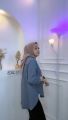 OUTER BABY CRUSH ATASAN WANITA BELAHAN SAMPING LIVIA BLUS BAJU WANITA BLOUSE KEKINIAN. 