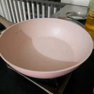 Wajan Anti Lengket Deep Pan Marble Granite 28 CM + Tutup Kaca Wok Pan Granite| Premium Cookware OBLEROME