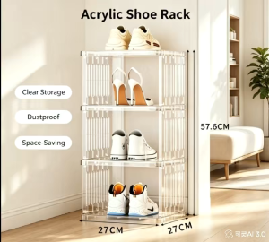 LONTAI DIY Multi-layer Shoes Rack High Quality Shoes Storage Dustproof Space Saving Large Capacity S