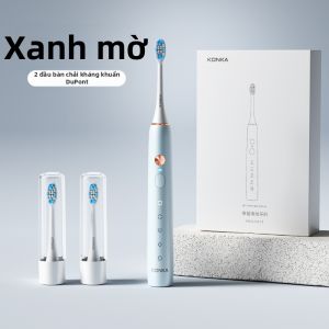 KONKA | Chổi Đánh Răng Điện Konka Mềm Dùng Cho Nam Và Nữ Chổi Đánh Răng Điện Tử Cầm Tay Chạy Bằng Pin Lớp Phủ Chống Thấm Nước