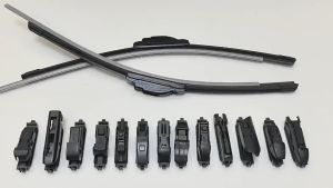 Gạt mưa khung mềm silicone chính hãng VTS thanh lưỡi gạt kính nước mưa ô tô xe hơi cao cấp phù hợp nhiều dòng xe Toyota Hyundai Honda Ford Mazda Kia Mercedes Vinfast Mazda Mitsubishi Nissan Peugeot Suzuki Lexus Chevrolet