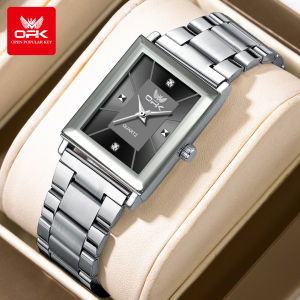 OPK Jam Tangan Pria Dewasa 2024 Anti Air Original Asli Mode Kualitas Tinggi Baja Tahan Karat Quartz Watch (Garansi 1 Tahun)