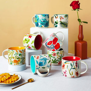 XIANMANNING | Customizable Logo Large Capacity Ceramic Cup