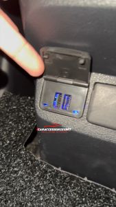 Toyota aphard vellfire agh30 armrest console box usb port adapter rear charger rear seat phone charger ggh30 2015 2018 accessories