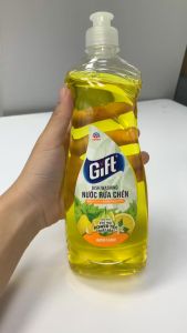 Rửa chén gift chanh chai 450 ml