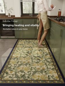 FANJUTAIDU | No-Wash Rectangular Waterproof Anti-Slip PVC Kitchen Mat