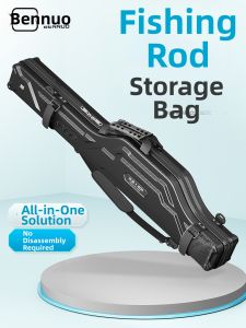 BENNUO | Hard Shell Large Capacity No-Disassembly Fishing Rod Bag