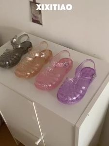 XIXITIAO | Anti-slip Light Support Arch Kids Jelly Shoes