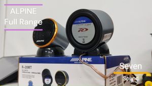 ALPINE 2" Full Range Speaker Mid-Tweeter With Bass 350Watts R-20MT Audio Car Kereta