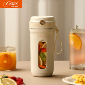 Portable Blender 350ml USB Rechargeable Juicer Cup | 18000RPM Wireless Juice Maker with Food-Grade ABS+PC | for Smoothie Gym Travel & Home Use (Dual Battery)