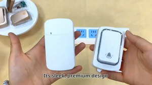 iTinc Wireless Doorbell Self-Powered Smart Door Bell with Chime Waterproof Home Cordless Ringing DingDong Timbre Call