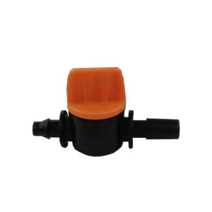 Moda Mini Valve For 4/7mm Hose Irrigation Water Flow Control Valve With Barb