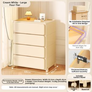 Younal | Thickened Drawer-style Slim Home Storage Cabinet