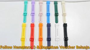 Strap Huawei Band 9 Polos Tali Jam Huawei Band 8 9 Silicone Hematacc