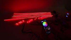 18 in 1 RGBIC Symphony LED Car Ambient Light Strip Accessories Replacement Parts for Main Controller Interior Decoration Lamp