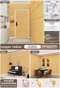 O Margo | Soundproofing Mat Sound Absorption Insulation Door Use