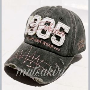 Topi Baseball mpor1985 Fashion Jeans Hat Casual Sport Pria Wanita
