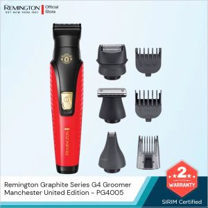 REMINGTON Graphite Series G4 Personal Groomer Manchester United Edition PG4005