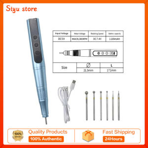 GREATLH Portable Corneal Small Polisher 35000RPM Polishing Tools Kit Eyelid Surgical Tool Ophthalmic Instrument