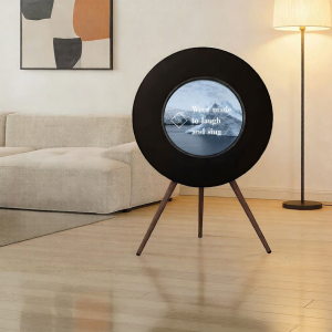 SKAMA | Large Volume Retro Bluetooth Speaker With Suspended Lyric Display