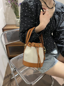 Fashionable Mini Bag For Women 2024 New Bucket Bag Crossbody Handbag Luxury Feel Niche Commuter Single Shoulder Bag