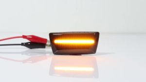 2x Dynamic Fender Sequential Blinker LED Turn Signal Light For OPEL Astra H Zafira B Corsa D Insignia A Meriva B Chevrolet Cruze