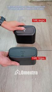 Omextra Trash Can Garbage Bin ABS Quality Material Auto Clamshell