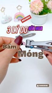 Kềm bấm Móng Tay Thép Không Gỉ Cao Cấp LIVING C Dụng Cụ Kéo Cắt Móng Tay Chân Mọc Ngược Cứng Dày Đa Năng Tiện Dụng