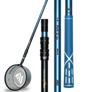woding | Ultra Light Strong Extendable Folding Carbon Fishing Net Pole