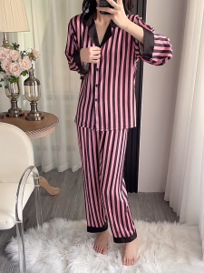 Piyama satin wanita/piyama tidur wanita/baju tidur wanita terbaru 2025/baju tidur wanita lengan panjang