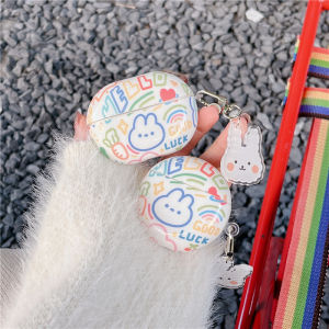 Cartoon Rabbit Silicone Protective Case for Huawei Freebuds4e Wireless Bluetooth Earphones Soft Shell Female Style Huawei Freebuds Pro4 Cover