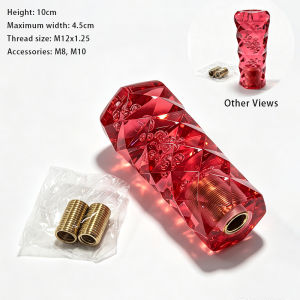 Universal Creative Acrylic Manual Gear Shift Knob Over A Dozen Styles Long Shifter Lever 10cm 15cm 20cm for Manual Cars