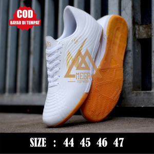 COD SEPATU FUTSAL UKURAN JUMBO BIG SIZE 44-47 LIMITED EDITION SPC FUTSAL INFINITY LIGHTSPEED PUTIH GUM SEPATU OLAHRAGA FUTSAL TERLARIS MURAH