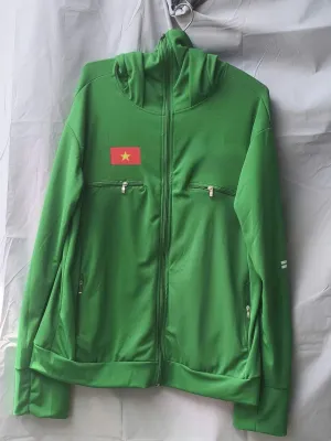 Áo khoác xe garb thun chạy xe công nghệ có nón tay dài thoáng mát (đầy đủ logo)