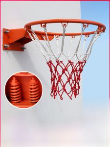 Outdoor Basketball Rim Hang Style Dunk Hoop Adult Outdoor Children Indoor Basket Frame Adjustable Heightable Sports Equipment