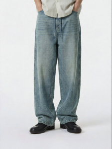 Jack Jones | New Design Drawstring Waist Stylish Straight Leg Men Jeans