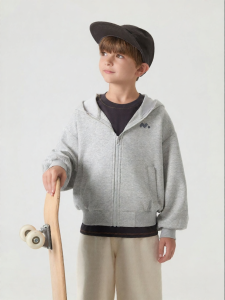 Marc&Janie | 3D Air Cotton Hooded Loose Sportswear Jacket