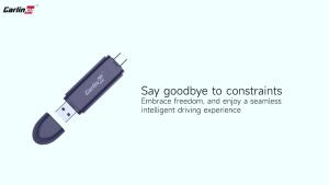 New Mini 5 Pro CarlinKit 5.0 Android Auto CarPlay 2In1 Wireless Adapter Online Upgrade BT WiFi Auto Connect CarPlay Smart Ai Box