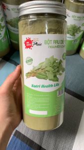 1kg Bột rau diếp cá sấy lạnh nguyên chất (2 hộp 500g) cho người nóng trong táo bón mụn nhọt tắc tia sữa đắp mặt sáng da