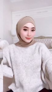 PROMO Jilbab / Kerudung Pashmina Diamond Tali Instan - Pasmina Kerudung Instan Tali - Almahira Shop